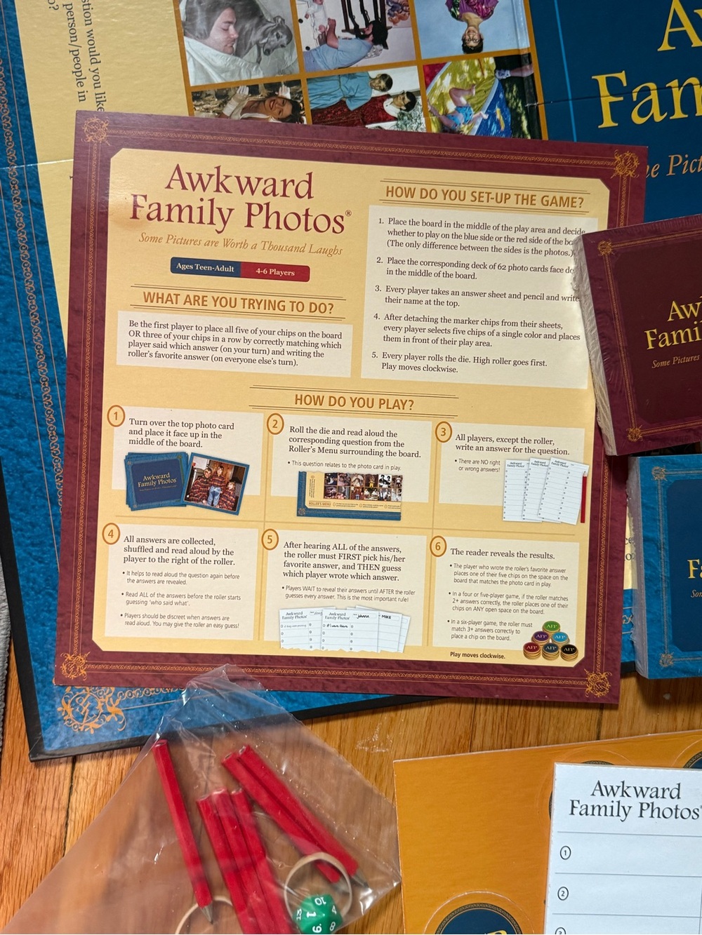 Awkward Family Photos Board Game — Purple Box - Picture 5 of 9